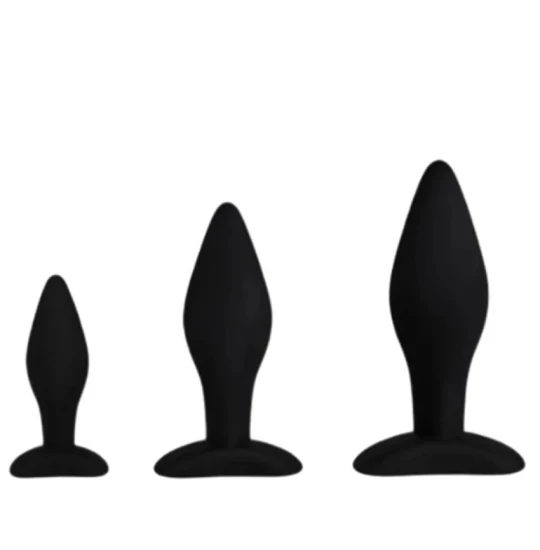 Set dildo Training Stuff 3pcs Negru