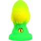 Dildo Fantasy One Eye Glow Galben/Verde