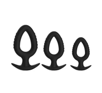 set-dildo-high-control-3pcs-negru