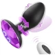 Vibrator Rotating Vibe Purple Gem Base Negru