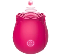 vibrator-rose-clitoral-with-tapping-rosu