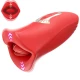 Vibrator French Kissing Motion Rosu