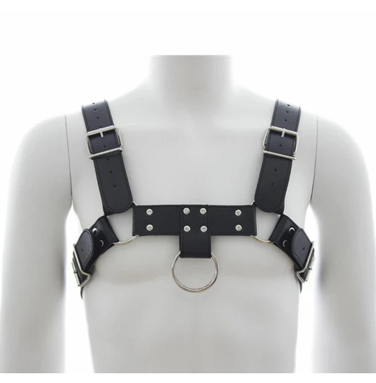 Ham O Ring Chest Buckle Negru