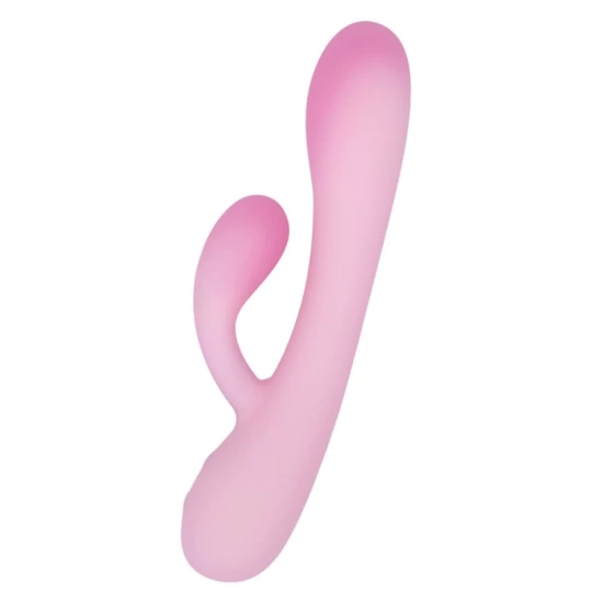 Vibrator Rosy Double Layer Rabbit Roz