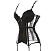 Corset Eross Deluxe S Negru