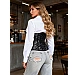 Corset Eross Grid L Negru