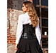 Corset Eross Soft Bones L Negru