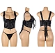 Corset Eross Strap Design M Negru
