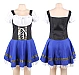 Costum Eross German Beer Girl S Albastru