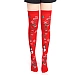 Ciorapi Eross Christmas Print XS/M Rosu