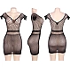 Rochie Eross Short Sleeves L/XXL Negru