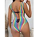 Body Eross Mesh Rainbow XS/M Multicolor