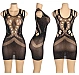 Rochie Eross Sexy Glitter L/XXL Negru