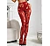 Ciorapi Eross Torn Fishnet XS/M Rosu