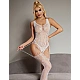 Catsuit Eross Glow in the Dark XS/M Alb
