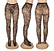 Ciorapi Eross Sexy Vine Flower XS/M Negru