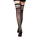 Ciorapi Eross Eye Catching XS/M Negru