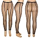 Ciorapi Eross Vertical Striped XS/M Negru