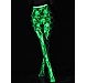 Ciorapi Eross Glow in the Dark XS/M Alb