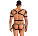 Body Eross Punk Style L Negru