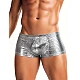 Boxeri Eross Low Rise Snakeskin L Argintiu