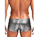 Boxeri Eross Low Rise Snakeskin L Argintiu