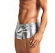 Boxeri Eross Low Rise Snakeskin S Argintiu