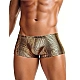 Boxeri Eross Low Rise Snakeskin S Auriu
