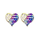Accesorii sani Eross Sequin Heart Multicolor