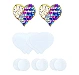 Accesorii sani Eross Sequin Heart Multicolor