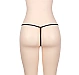 Slip Eross  Delicate G String S Negru