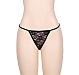 Slip Eross  Delicate G String S Negru