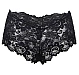 Slip Eross Waistband Lace S Negru