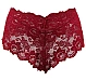 Slip Eross Waistband Lace L Rosu