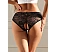 Slip Eross Lace Open Style M/L Negru