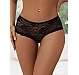 Slip Eross Open Crotch M/L Negru