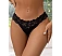 Slip Eross Lace Waist M/L Negru