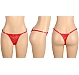 Slip Eross Love Letters Rhinestone M Rosu