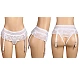 Slip Eross Ruffled M/L Alb