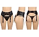 Portjartier Eross Lace Metal Clips M Negru