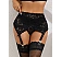 Portjartier Eross Elastic Mesh M/L Negru