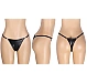Slip Eross Shiny Embellishment S Negru