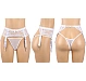 Portjartier Eross Classic Lace M/L Alb