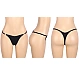 Slip Eross Sexy Seamless Rhinestones L Negru