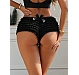Slip Eross Ruffled Mesh Swimsuit S Negru
