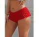 Slip Eross Ruffled Mesh Swimsuit M Rosu