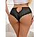 Slip Eross Metal Heart Lace M Negru