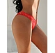 Slip Eross Crotchless Floral Lace L Rosu