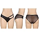 Slip Eross Leather Like with Rivets S Negru