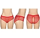 Slip Eross Back Cutout M Rosu